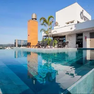 Ap Com Piscina No Rooftop, Academia, Wi-fi, Cozinha Completa, Ar Condicionado E Garagem Privativa A 900m Da Germanica Blumenau
